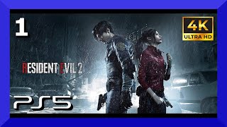 RESIDENT EVIL 2 REMAKE  1  Leon  Samurai Edge ∞ 4K HDR 60 FPS  PS5  GAMEPLAY SIN COMENTARIOS [upl. by Nalorac636]