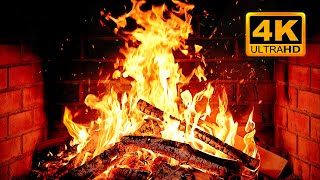 🔥 Cozy Fireplace 4K 12 HOURS Fireplace with Crackling Fire Sounds Fireplace Ambience [upl. by Sabir385]