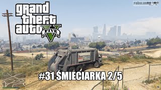 GTA V  Mission 31 25 Śmieciarka  FIB ULTRA 4K 31 Trash Truck [upl. by Iliam]