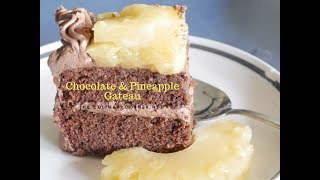 Chocolate amp Pineapple Gateau [upl. by Yrakaz]