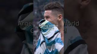 Emotional Spanish Commentator Argentina are World Champions [upl. by Ajam]