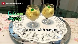 Resep Es Krim Jagung [upl. by Elden529]