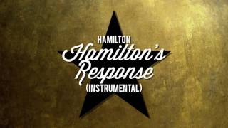 Hamilton  Cut John Adams Rap Instrumental [upl. by Octavie]