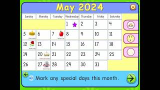 Starfall Calendar May 2024 is here [upl. by Gronseth803]