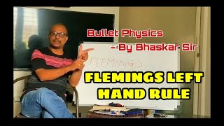 Bullet Physics  Flemings Left Hand Rule Short cut technique  CBSE  Class 10 [upl. by Anne-Corinne]