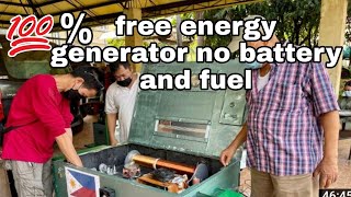 💯 FREE ENERGY ELECTRO PLASMA GENERATOR NO FUEL OR BATTERY  invented by two filipinos [upl. by Priebe602]