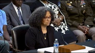 Rep Strickland Introduces JBLMs LTG Brunson Before Senate Nomination Hearing [upl. by Anelhtak]