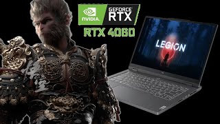 Black Myth WuKong on a RTX 4060 Laptop Legion 5 Slim [upl. by Nilak]