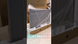 SONY  BRAVIA 8 sony bravia newlunch old shorts youtubeshorts tv review unboxing sony 1k [upl. by Dihaz786]