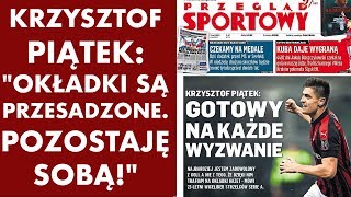 Krzysztof Piątek o golach w AC Milan  wywiad część 1 [upl. by Alyaj]