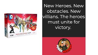 DC Deck Building Games Heroes Unite by Purge Reviews [upl. by Eirot]