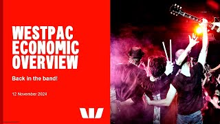 Westpac November 2024 Quarterly Economic Overview [upl. by Pieter369]