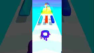 Mild Pink Blob Shuffle 3D 👀 Boss Level Up 😊 viral ytshort funny gameapp fungame [upl. by Garrott]