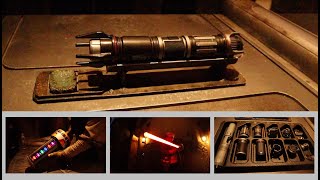 Savis Workshop FULL lightsaber build and showDisneyland [upl. by Seligmann]