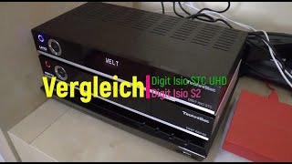 Vergleich Technisat Digit ISIO S2 vs UHD [upl. by Aikrahs585]