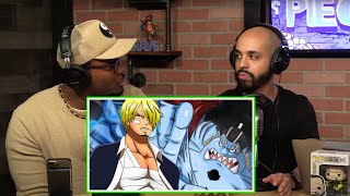 Jimbei vs Sanji Debate  Unleashing the Depths vs the Fire Kick Fury in One Piece Showdown [upl. by Tavi]