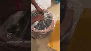 Unboxing ottoman pouffe [upl. by Warfourd368]