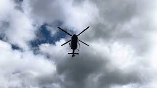 Private Bell 429 takeoff at the Bretton Woods Ski Area in Bretton Woods New Hampshire [upl. by Earahc]