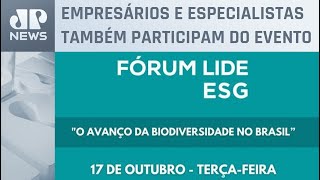 Governadores do Amazonas e Acre debatem biodiversidade no Brasil no Fórum Lide ESG [upl. by Wahlstrom]