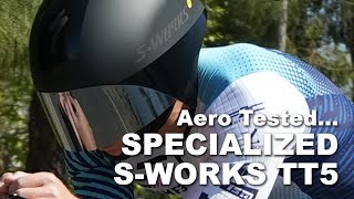 Aero Tested Specialized SWorks TT5 Helmet [upl. by Haldi]