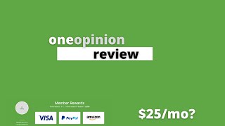 OneOpinion Surveys Review How Much Can You Make [upl. by Dorehs]