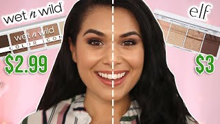 Which Brand Makes the Best Drugstore Mini Eyeshadow Palette elf vs wet n wild [upl. by Dimphia]