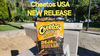 Cheetos USA  Salsa con Queso  New Release flavor  Salsa and cheese sounds yummy [upl. by Tteirrah]