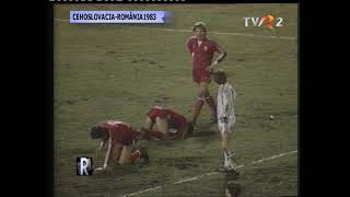 1983 Czechoslovakia v Romania  Highlights UEFA Euro 1984 qualifying [upl. by Arten]