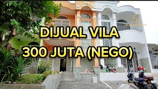 DIJUAL VILLA 300 JUTA NEGO DI GREEN APPLE CIPANAS PUNCAK [upl. by Adnav370]