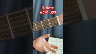 Chromatic Walk Up for GCD guitarlesson guitar [upl. by Ojillib439]