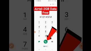 Airtel Free Data 2024  2GB Data Free  Airtel Free Data Code shors airtel airtelfreedata [upl. by Aihsiym]