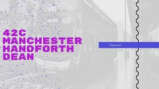 Full New route 42C Manchester to Handforth dean Stagecoach Manchester [upl. by Nnahtebazile]