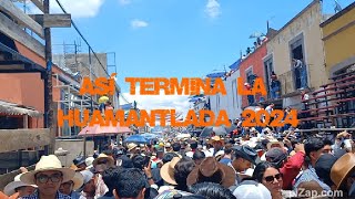 Termina la Huamantlada 2024 Feria de Huamantla 2024 Tlaxcala México [upl. by Lemrahs]