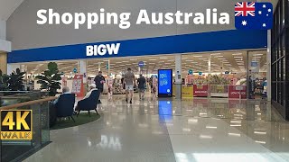 Big W Shopping Australia 🇦🇺 4K Walk Supermarket Tour [upl. by Issor846]