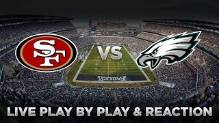 49ers vs Eagles Live Play by Play amp Reaction [upl. by Kordula]