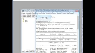 Breakpoint regression in EViews 8 [upl. by Tiny353]