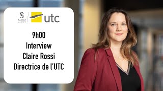 JPO 2024  Interview de Claire Rossi directrice de l’UTC [upl. by Ahsimat]