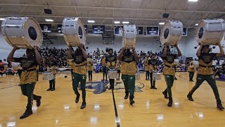 Rayville High School Drumline  Huntington High Battle of the Bands [upl. by Nyret]