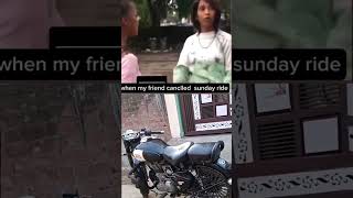 Sunday ride cancelled royalenfield bullet350lovers modified [upl. by Kall753]