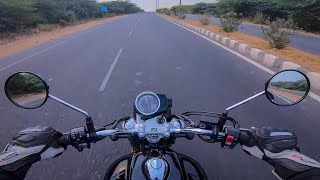 Honda Highness 350 Real World Performance Top Speed Handling Review [upl. by Killoran]