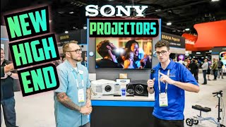 Sony finally beat JVC  2 new Projectors  Bravia Projector 8 and 9 [upl. by Ecenahs]