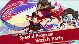 🔴V52 Special Program Watch Party  Genshin Impact [upl. by Patrica300]