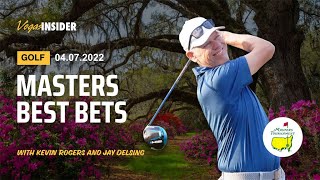 2022 Masters Preview Predictions amp Expert Picks with former golfer Jay Delsing [upl. by Tica]