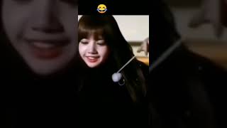 Lisas bangs is her life😂 fypシ゚viral blackpink viralvideo ytshorts [upl. by Danialah859]