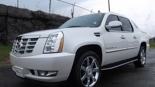 sold2009 CADILLAC ESCALADE EXT AWD 47K WHITE DIAMOND PREMIUM 22quotS FORD OF MURFREESBORO 8884391265 [upl. by Sol]