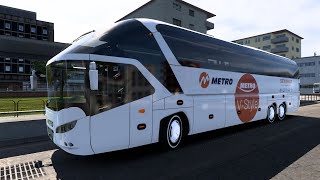 Samsun  Trabzon  Artvin l Neoplan Starliner 2 l ETS 2 [upl. by Notsek482]