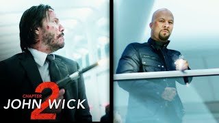 John Has a Drink With Death Scene  John Wick Chapter 2 [upl. by Bazil]