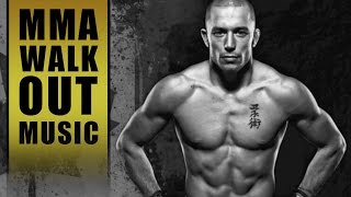 MMA Entrance Music  Georges quotRushquot St Pierre GSP [upl. by Sorrows976]