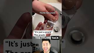 The Thumb Tack Prank 👁️🪡 [upl. by Kohcztiy111]