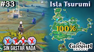 genshinsingastarnada  Isla Tsurumi y puzzles resueltos  Genshin Impact 33 [upl. by Madison]